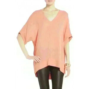 BCBGMAXAZRIA Warm Clay Caily Tunic